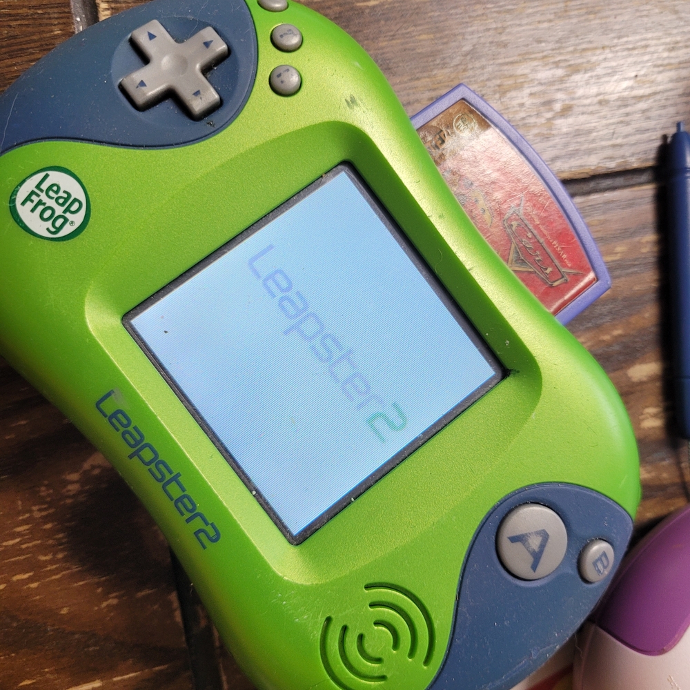 Leapster2 Green Handheld Learning Game System